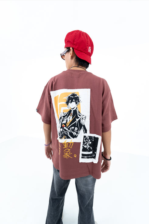 Zhongli Oversized T-Shirt | Inspired by Genshin Impact