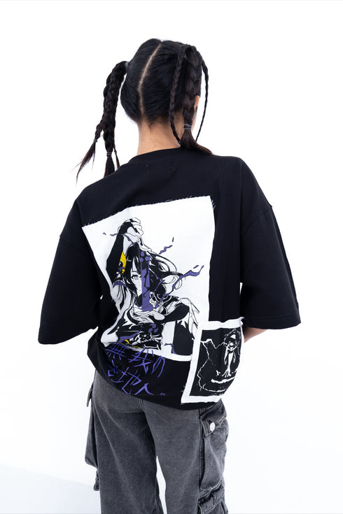 Raiden Oversized T-Shirt | Inspired by Genshin Impact