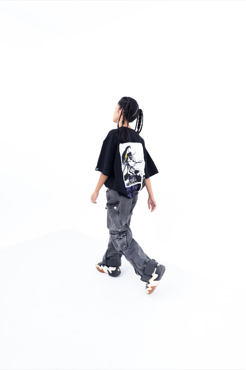 Raiden Oversized T-Shirt | Inspired by Genshin Impact