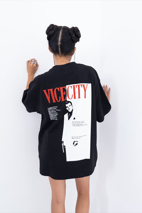 Vice City x Scarface Oversized T-Shirt | Inspired by GTA