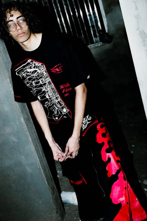 Samurai Cargo Flaring Trousers | Inspired by Cyberpunk 2077