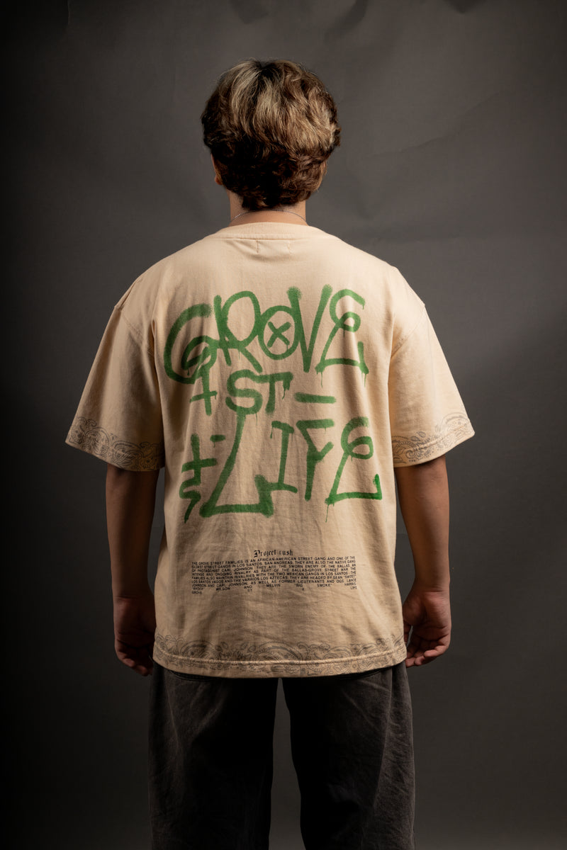 Grove Street 4 Life Oversized T-Shirt | Inspired by GTA