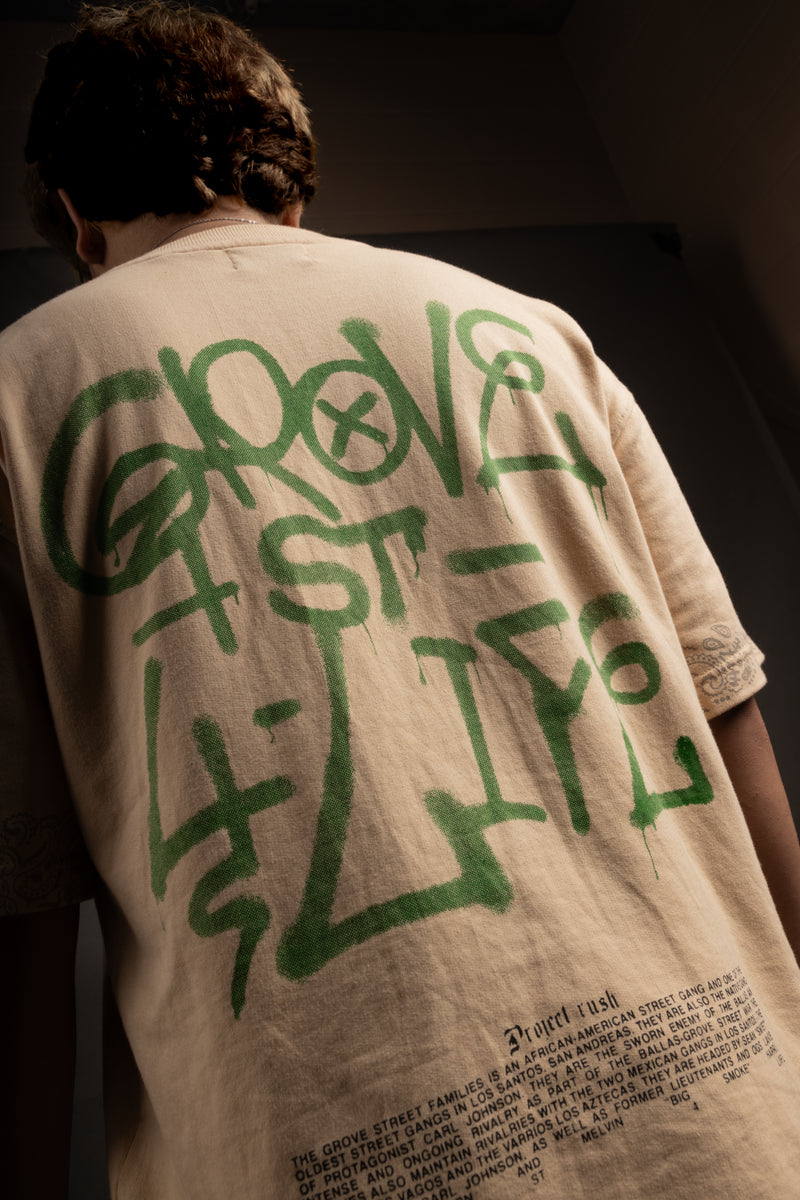 Grove Street 4 Life Oversized T-Shirt | Inspired by GTA