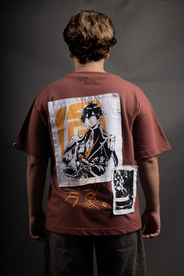 Zhongli Oversized T-Shirt | Inspired by Genshin Impact