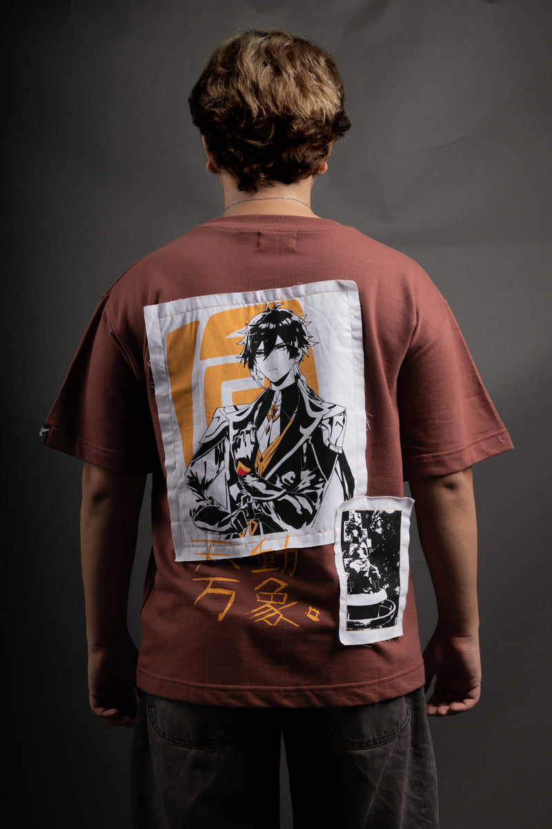 Zhongli Oversized T-Shirt | Inspired by Genshin Impact