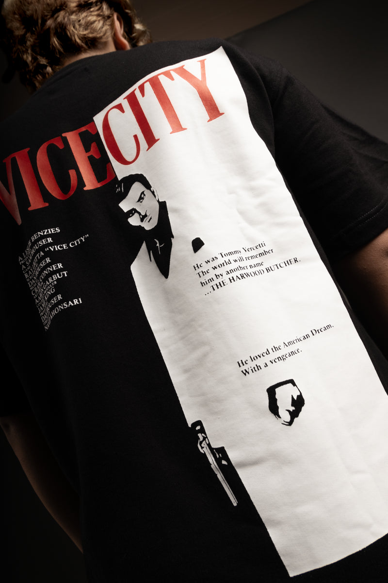 Vice City x Scarface Oversized T-Shirt | Inspired by GTA