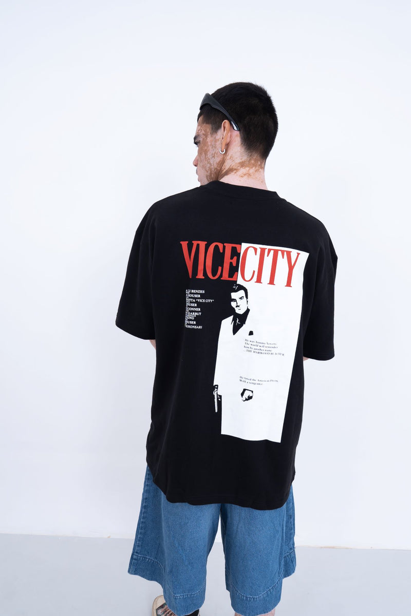 Vice City x Scarface Oversized Tshirt – RUSH BY KIRA