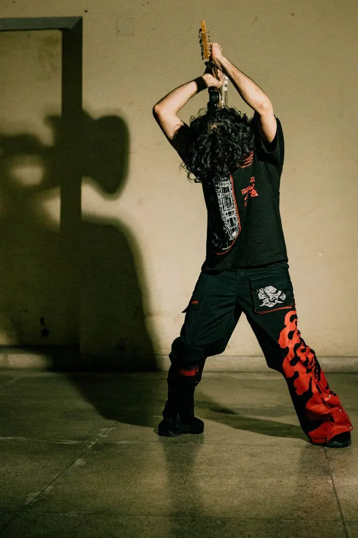 Samurai Cargo Flaring Pants | Inspired by Cyberpunk 2077